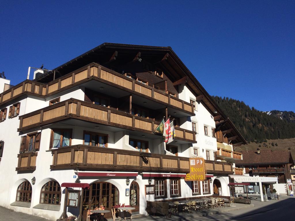 Hotel Soliva Tujetsch Bagian luar foto